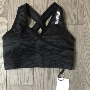 Gymshark NWT Adapt Camo Sports Bra XS